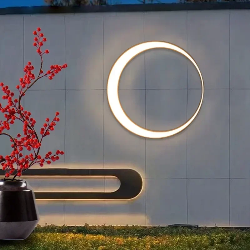 Outdoor Lighting Wall Mount - Nowoczesna zewnętrzna wodoodporna lampa ścienna w