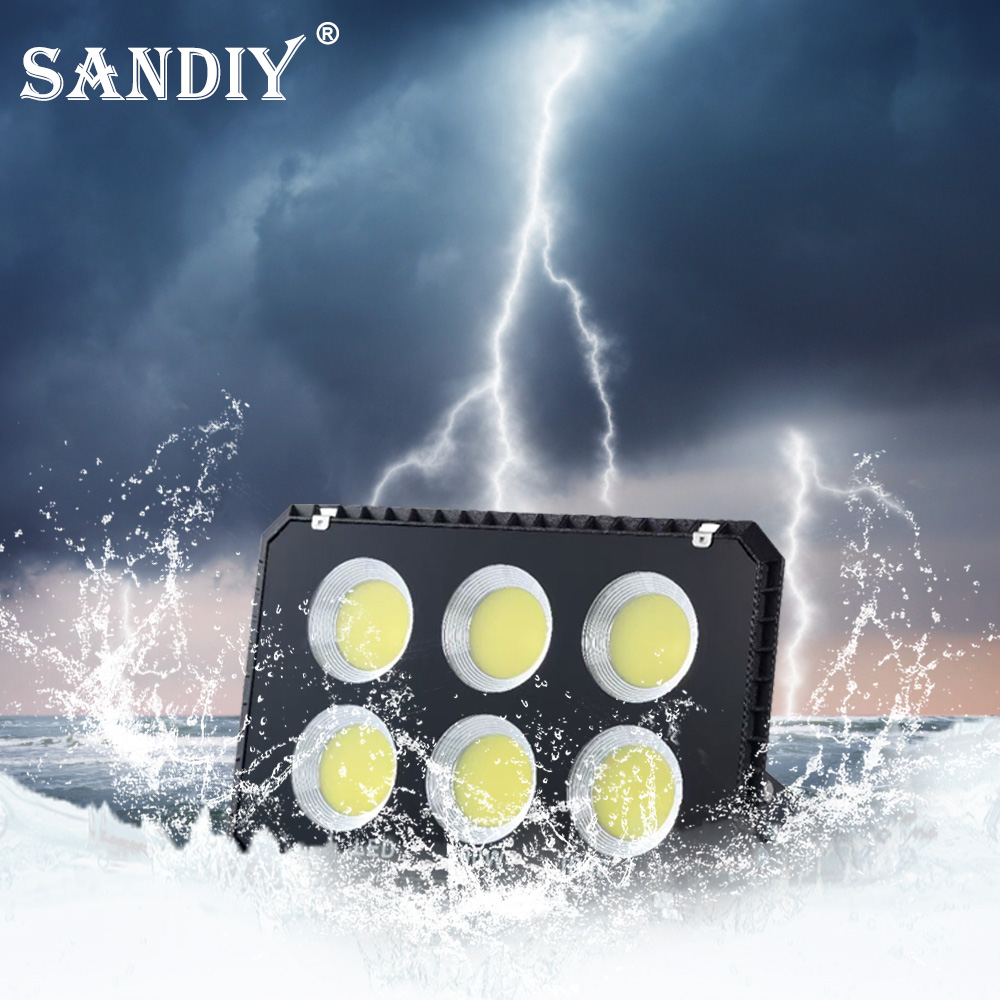 Outdoor Lighting Garage - Reflektory LED oświetlenie zewnętrzne 100W projektor