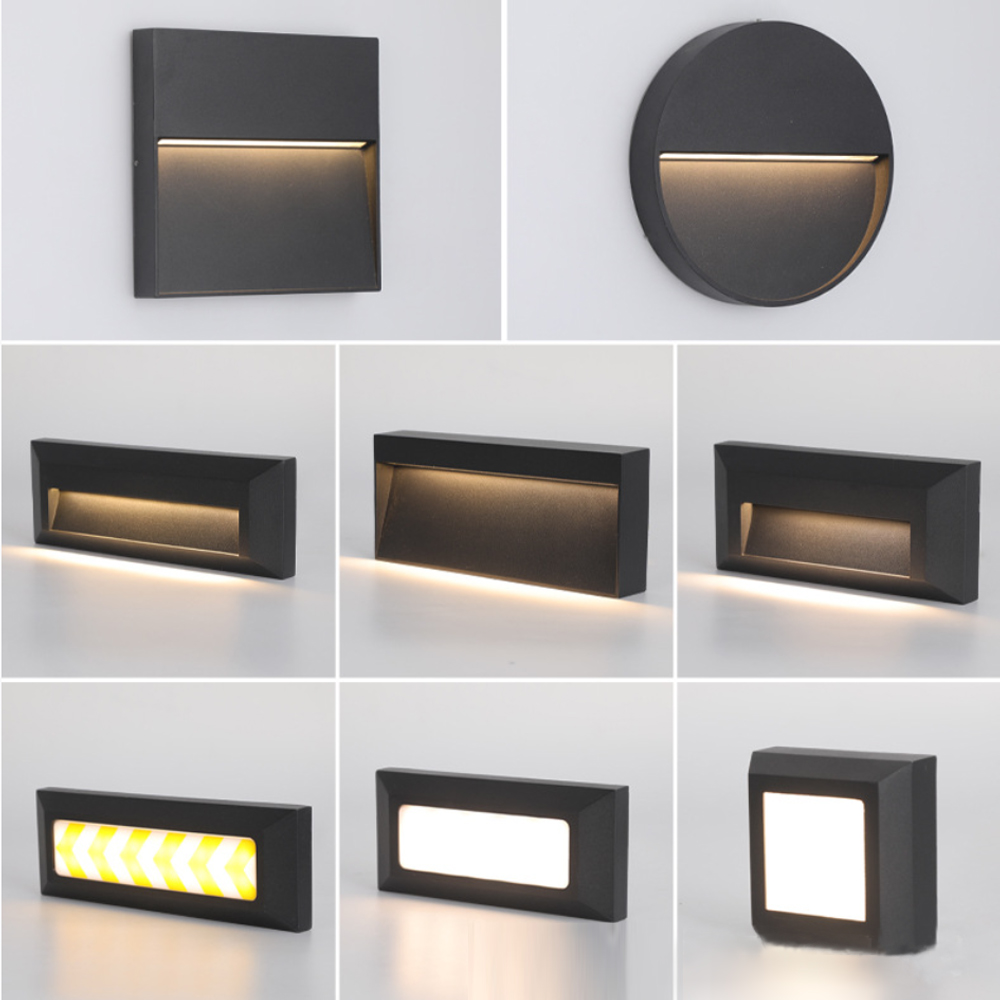 Outdoor Lighting Wall Mount - Zewnętrzne lampy ścienne LED, montowane natynkowo,