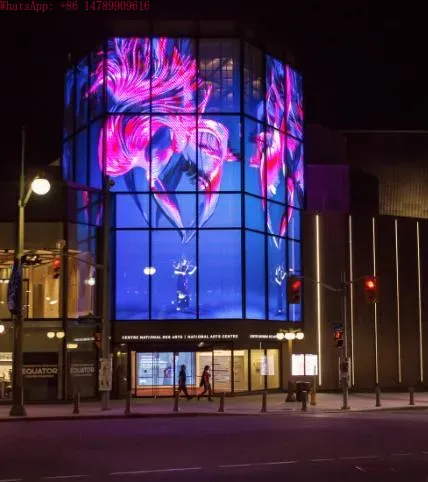 Outdoor Lighting Video - Superlekkie, przezroczyste wyświetlacze LED do użytku