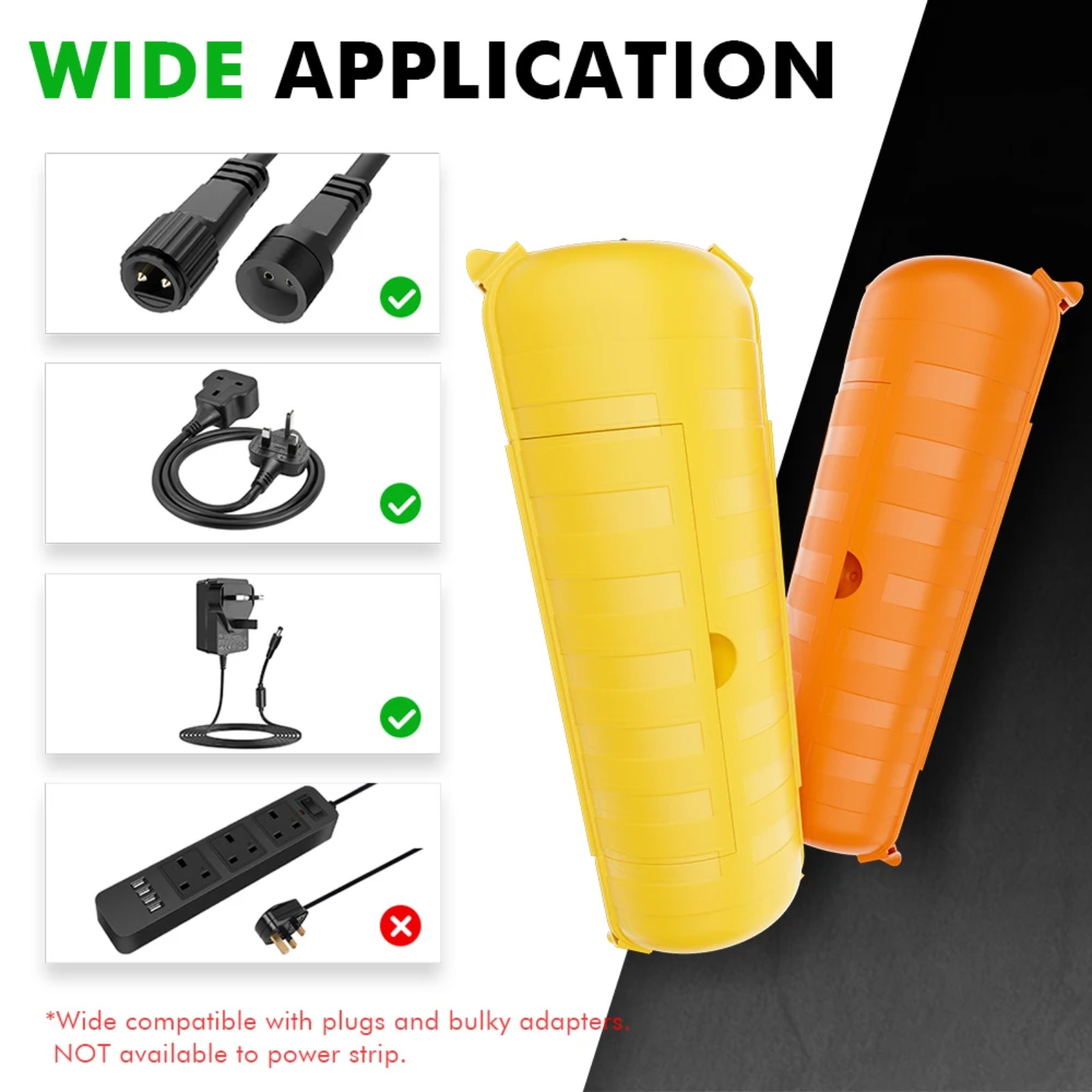 Outdoor Lighting Extension Cord - Obudowa na kabel przedłużający IP44 do