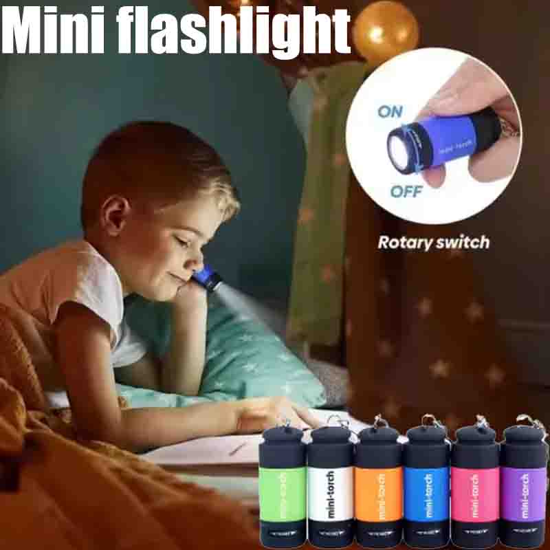Outdoor Lighting Nearby - Mini latarka kempingowa ładowana przez USB,