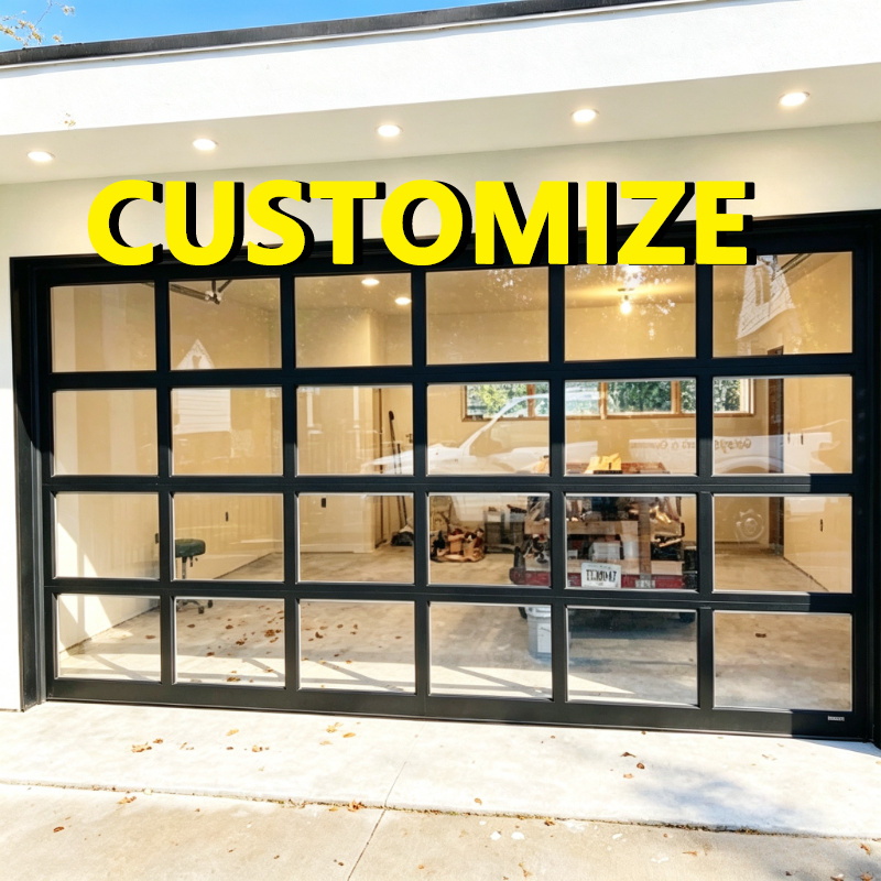 Outdoor Lighting Garage - Garażowe drzwi sekcjonalne z czujnikiem światła