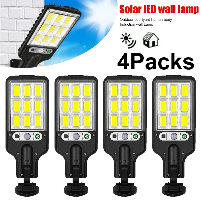 Outdoor Lighting Garage - Mocna LED-owa lampa solarna zewnętrzna do