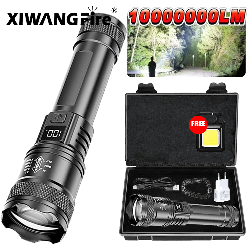 Outdoor Lighting Nearby - Ultra Jasna Latarka LED 2000LM Typ-C