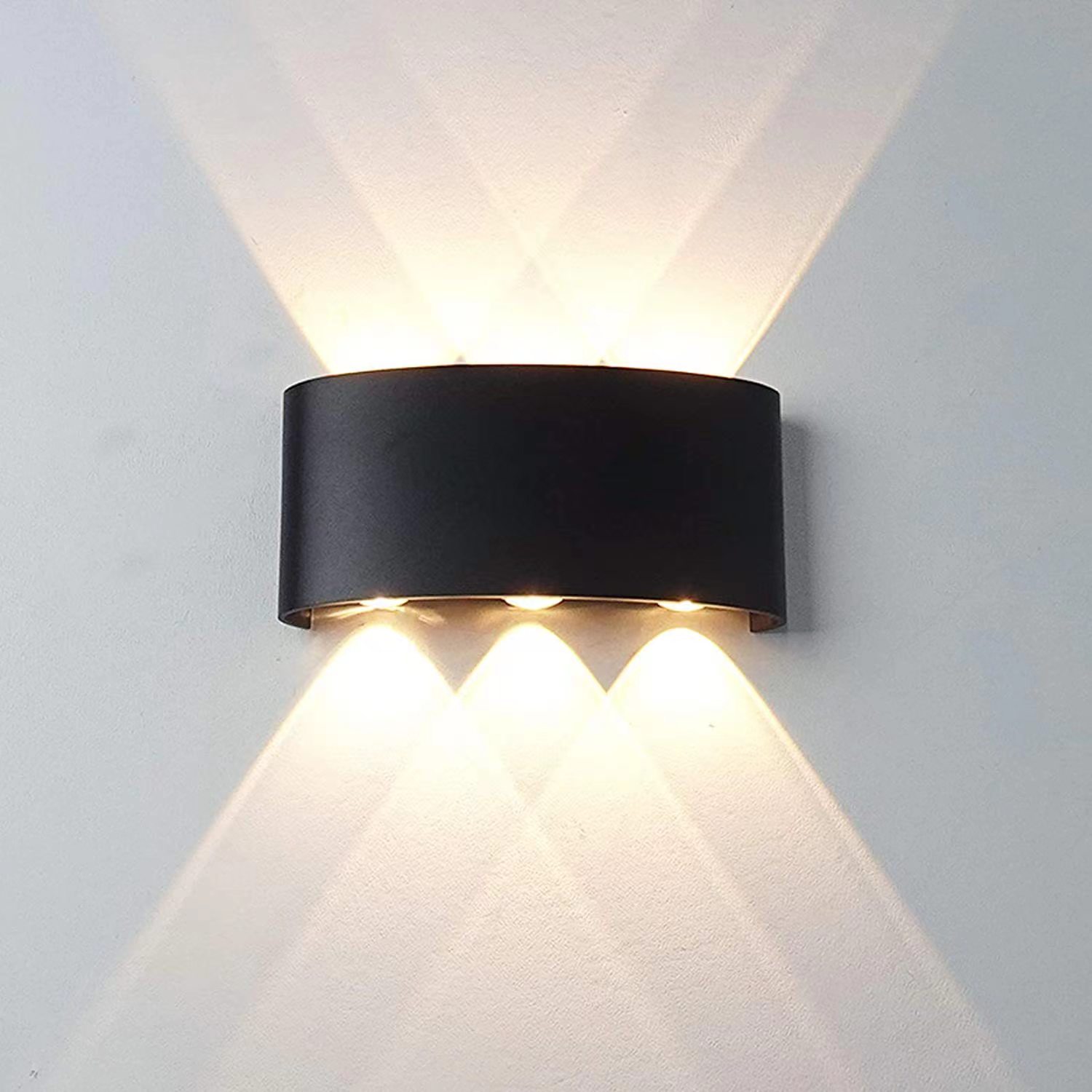 Outdoor Lighting Hardwired - Lampa ścienna LED, zewnętrzna, wodoodporna, do