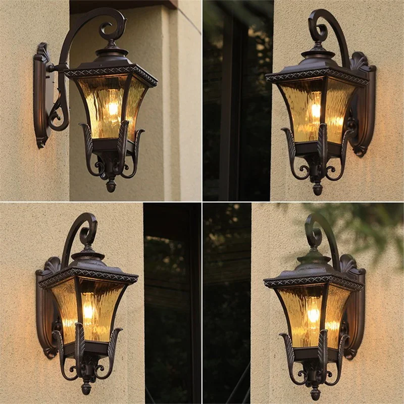 Outdoor Lighting Wall Mount - Lampa ścienna zewnętrzna w stylu europejskim