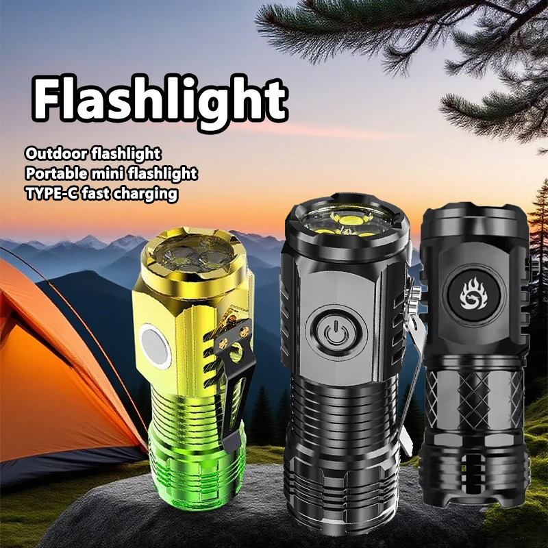Outdoor Lighting Nearby - Super Jasna MINI Latarka LED Akumulatorowa