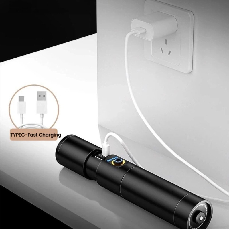 Mocna latarka LED z ładowaniem – Outdoor Lighting Pole recenzja i cena