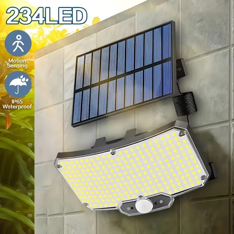 234 LED Solarne Lampy Zewnętrz – Outdoor Lighting Garage recenzja i cena