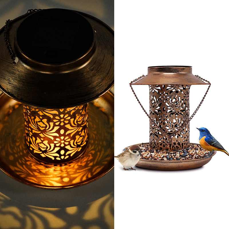 Metalowy karmnik solarny dla p – Outdoor Lighting Ideas For Backyard recenzja i cena