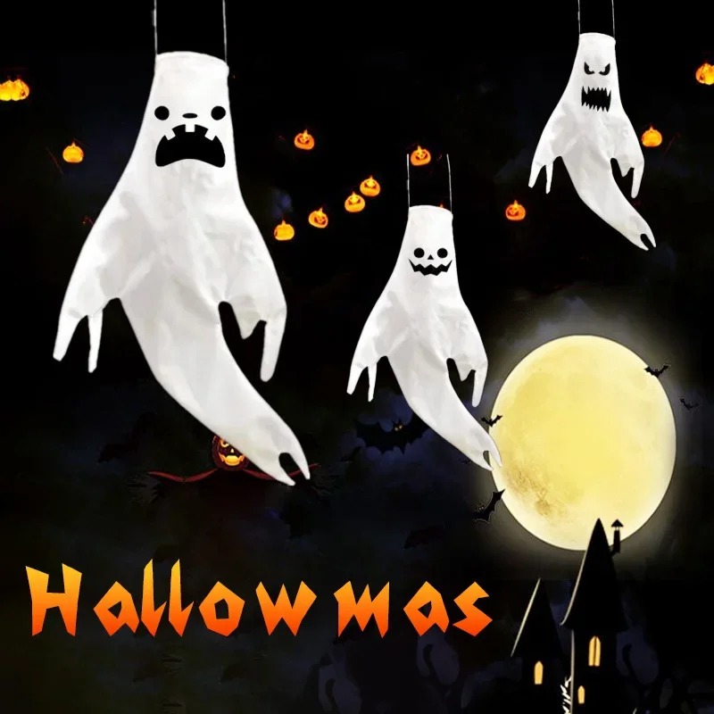 Wiszący Duch Halloweenowy LED, – Outdoor Lighting Pole recenzja i cena