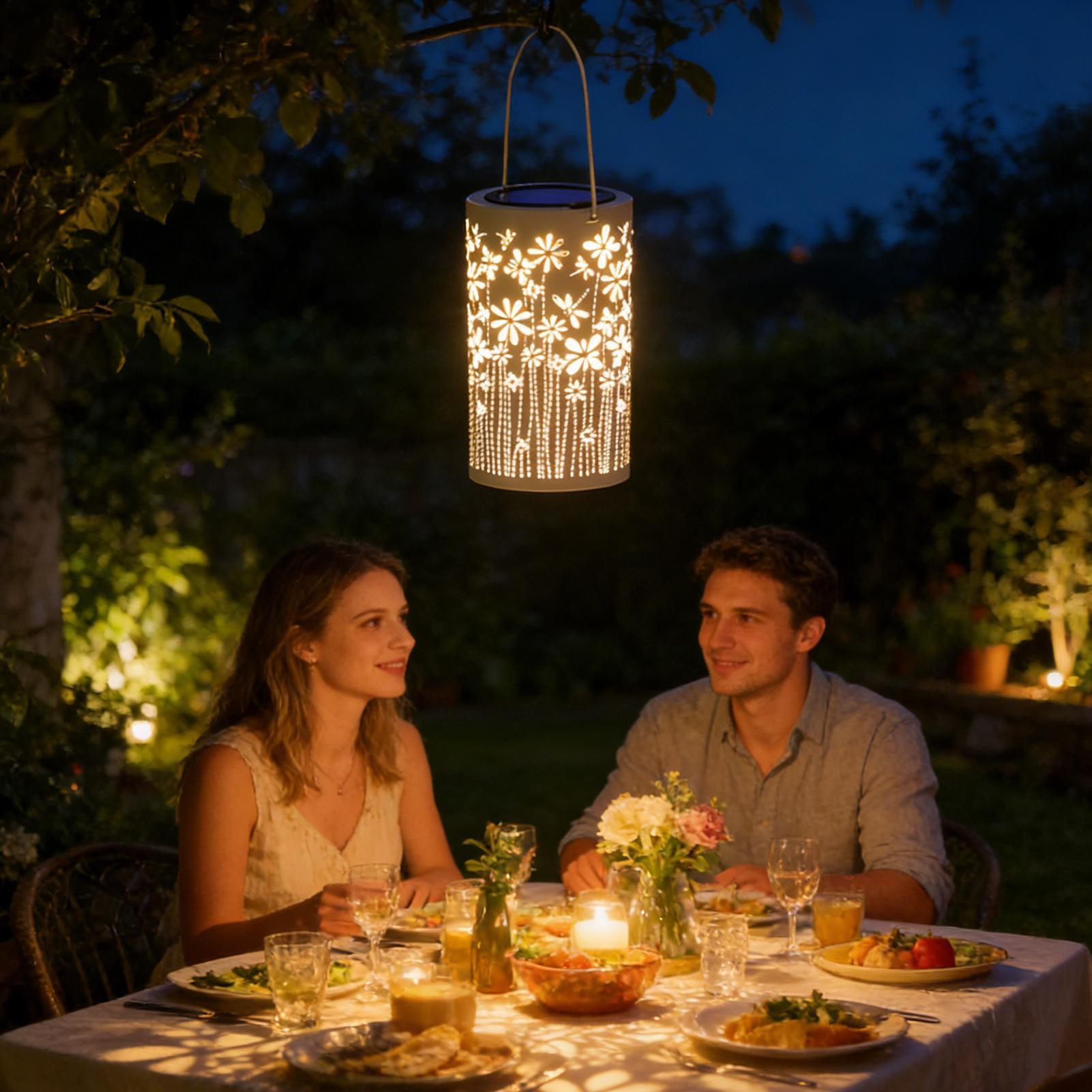 Solarna latarenka wisząca, wod – Outdoor Lighting Yard recenzja i cena