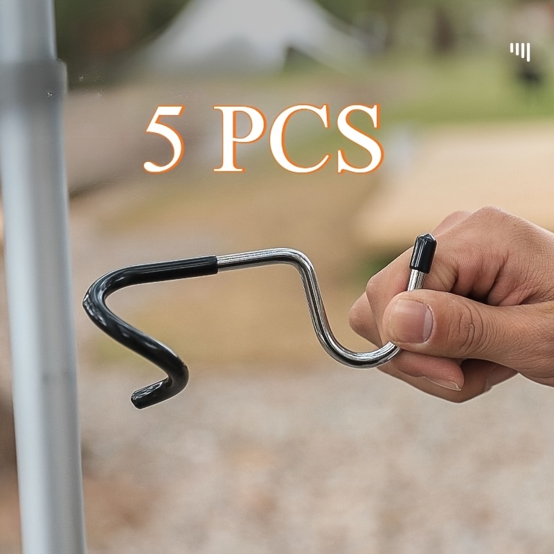 5 szt. haczyków bez wiercenia, – Outdoor Lighting Pole recenzja i cena
