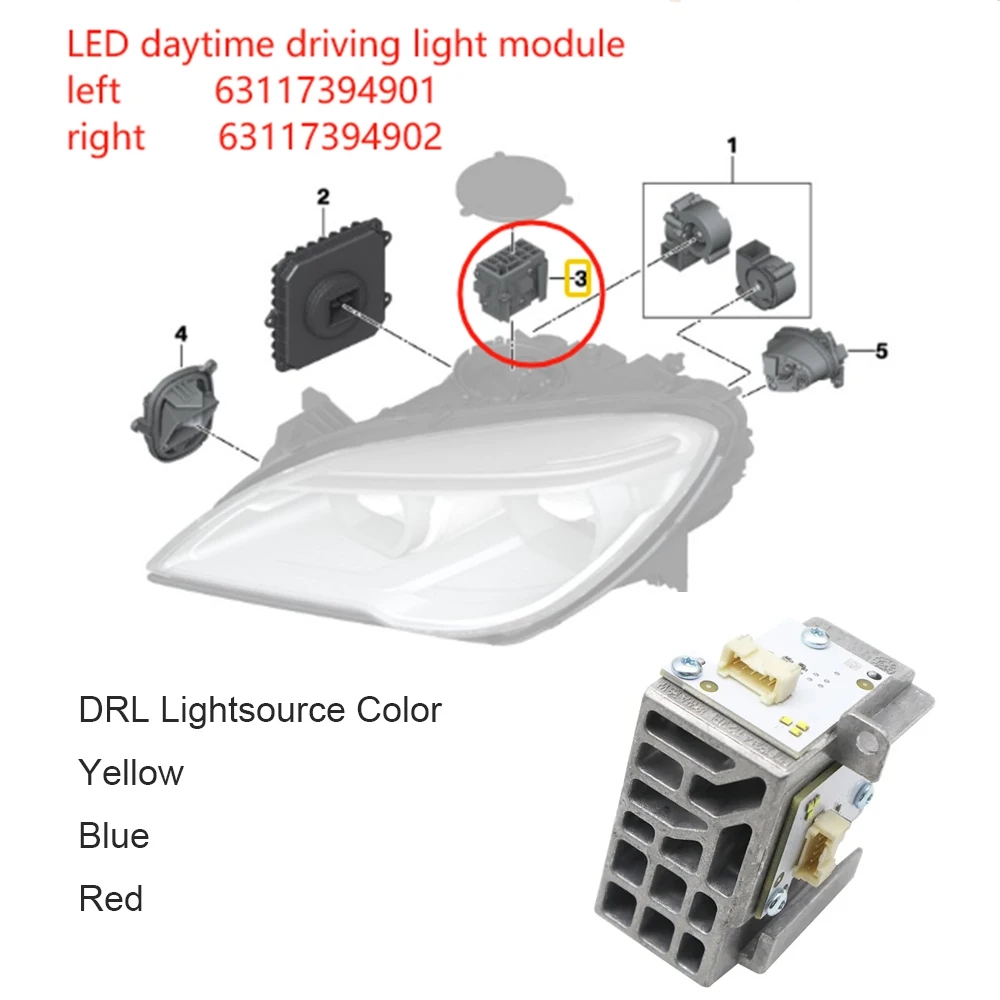 Żółte moduły LED Angel Eye DRL – Outdoor Lighting Yellow recenzja i cena