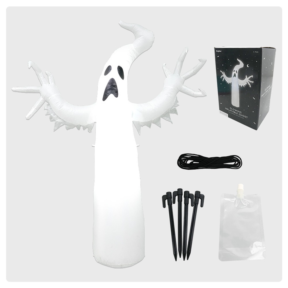 Nadmuchiwany duch na Halloween – Outdoor Lighting For Front Of House recenzja i cena