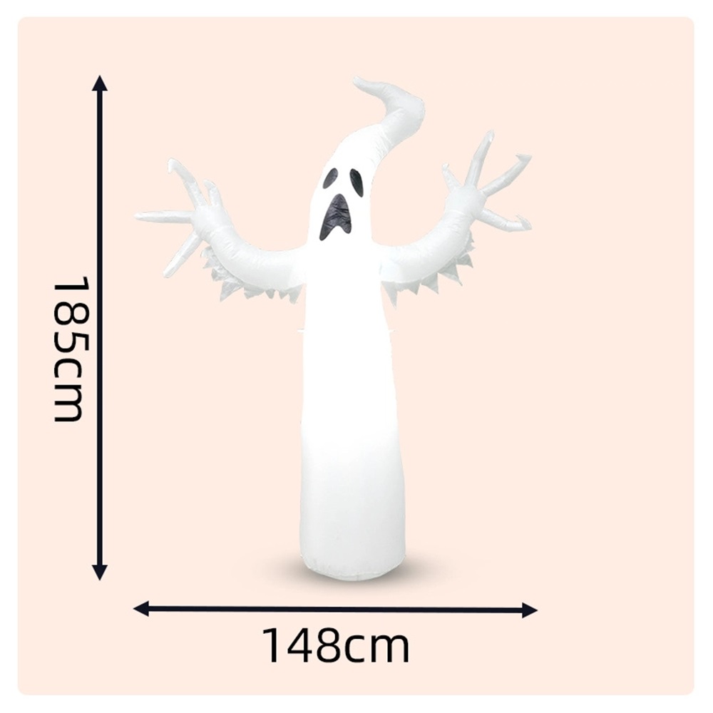 Nadmuchiwany duch na Halloween – Outdoor Lighting For Front Of House recenzja i cena