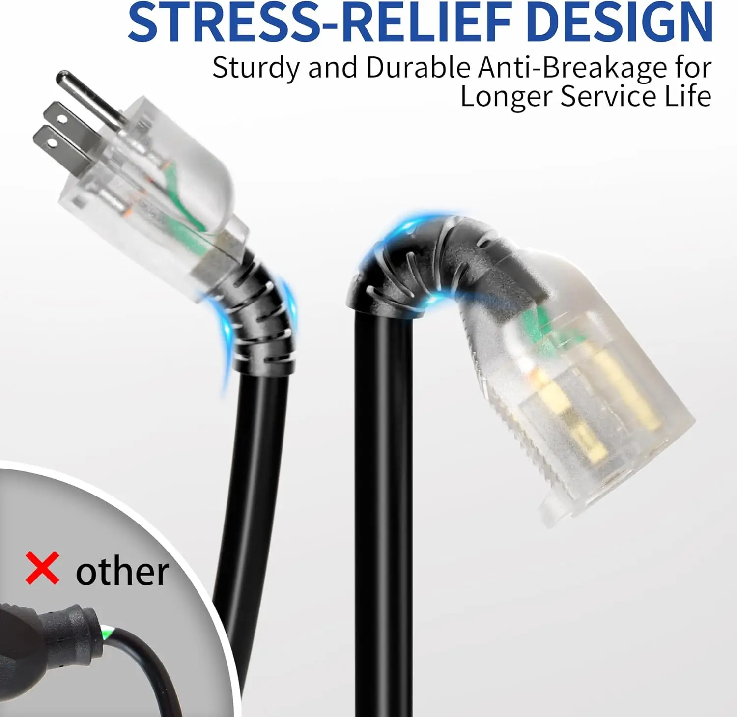 Przedłużacz zewnętrzny/wewnętr – Outdoor Lighting Extension Cord recenzja i cena