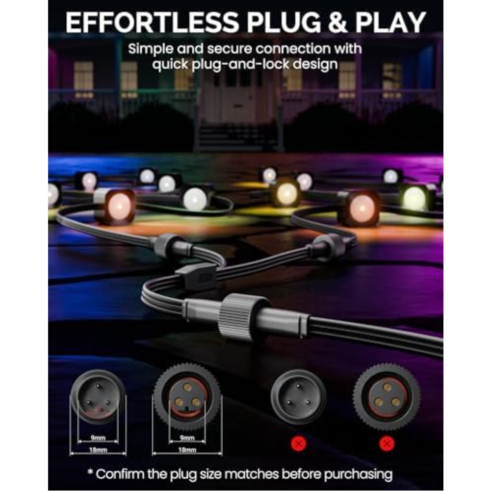 Wodoodporny rozdzielacz zasila – Outdoor Lighting Extension Cord recenzja i cena