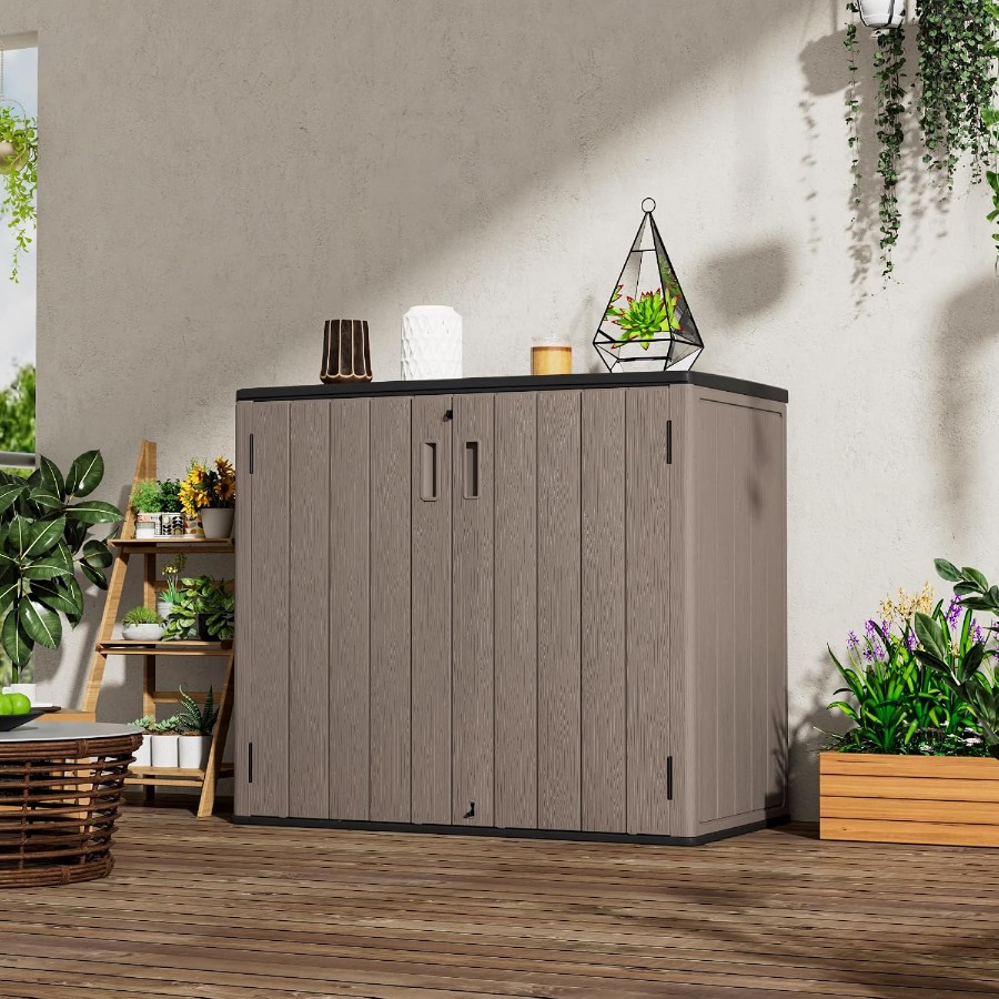 Duży, zewnętrzny pojemnik do p – Outdoor Lighting Garage recenzja i cena