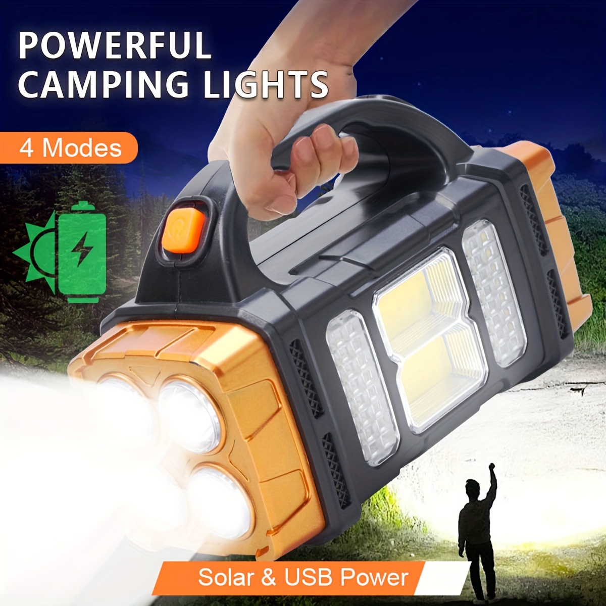 Nowa, ulepszona, ładowalna, mo – Outdoor Lighting Nearby recenzja i cena