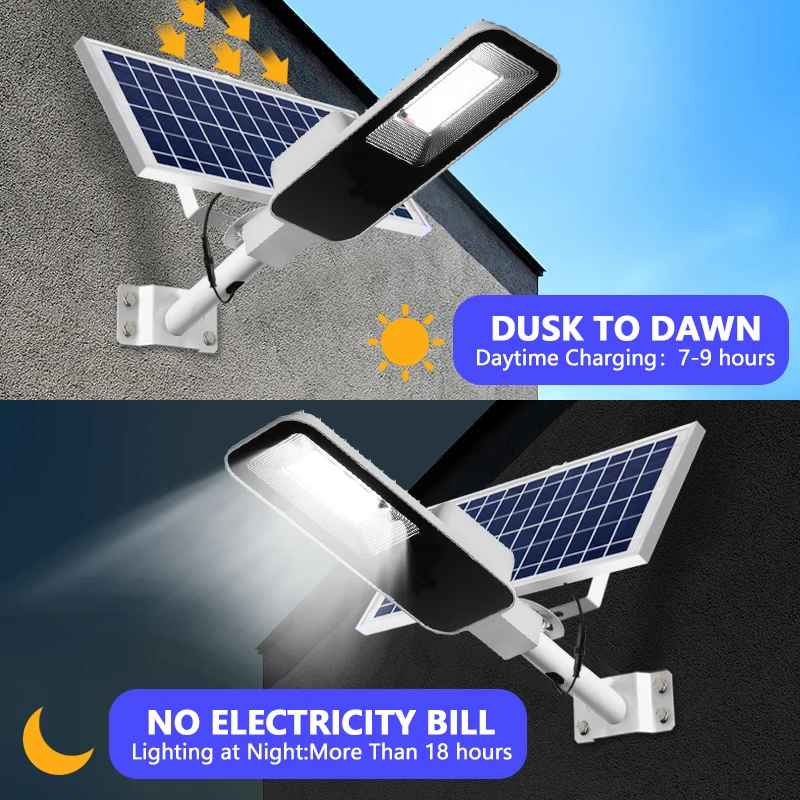 200W potężna lampa słoneczna z – Outdoor Lighting Garage recenzja i cena