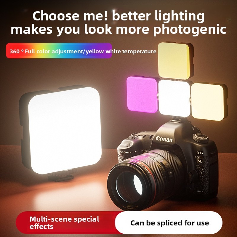 Lampa kieszonkowa RGB do fotog – Outdoor Lighting Video recenzja i cena