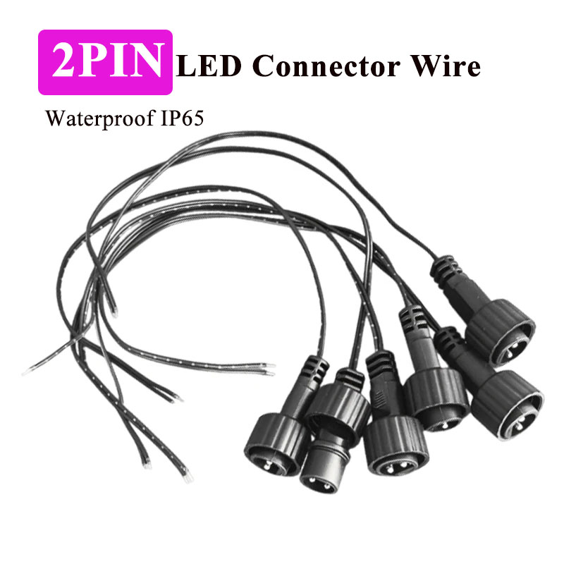 Zewnętrzne złącze LED 2-pinowe – Outdoor Lighting Extension Cord recenzja i cena