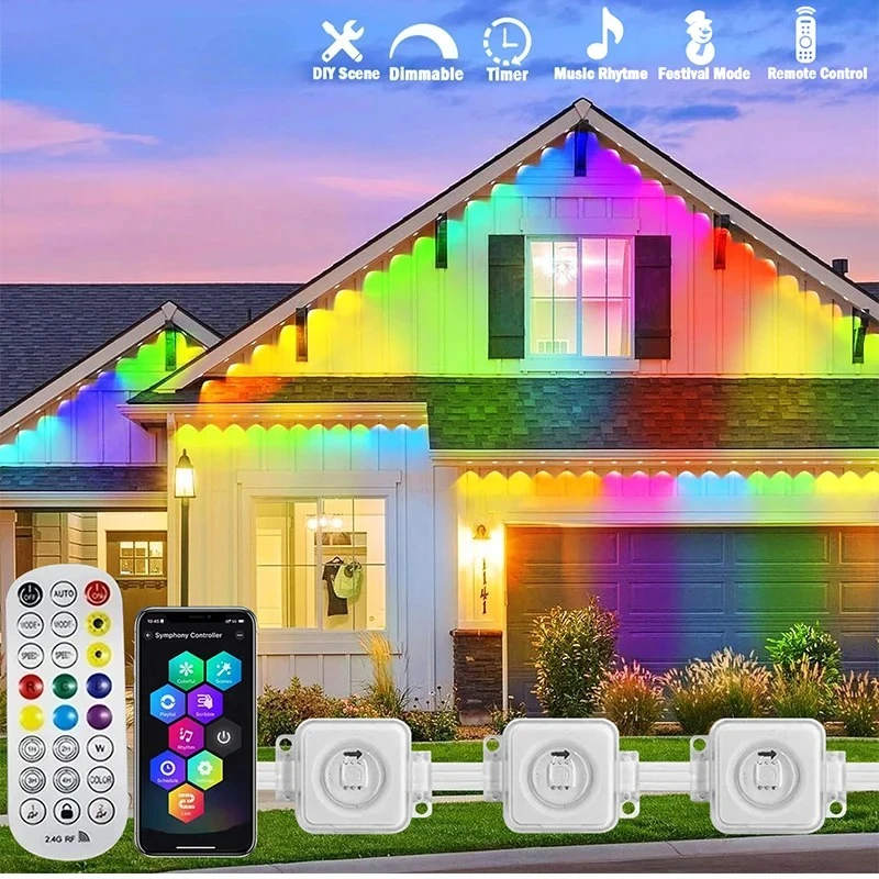 300FT Trwałe Listwy LED RGB In – Outdoor Lighting For Front Of House recenzja i cena