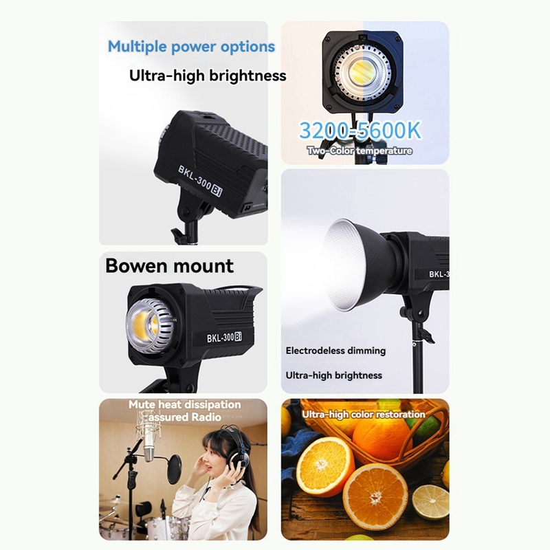 Lampa wideo Bi LED 300W, ciągł – Outdoor Lighting Video recenzja i cena