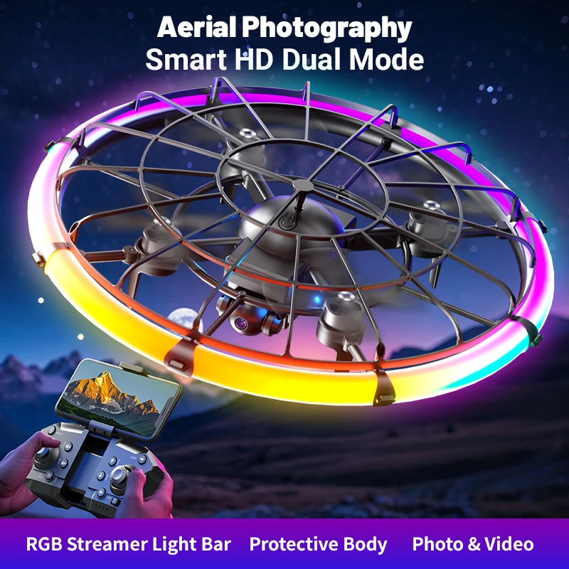 JJRC H145 UFO RC Dron z podwój – Outdoor Lighting Video recenzja i cena