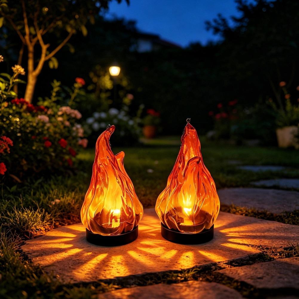 Solarna lampa wisząca z efekte – Outdoor Lighting Yard recenzja i cena