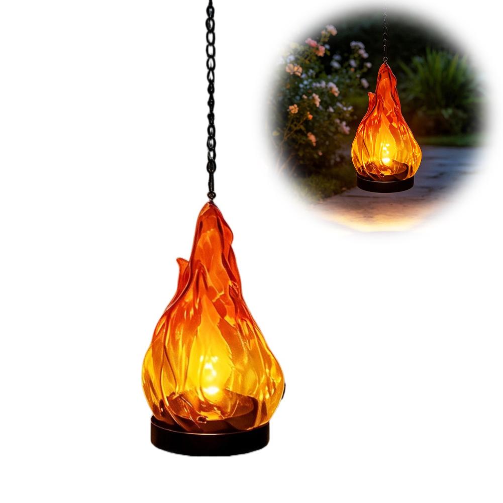 Solarna lampa wisząca z efekte – Outdoor Lighting Yard recenzja i cena