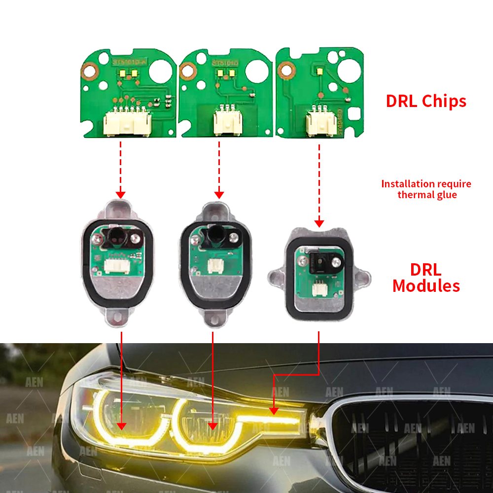 Płytki LED CSL Angel Eyes DRL  – Outdoor Lighting Yellow recenzja i cena