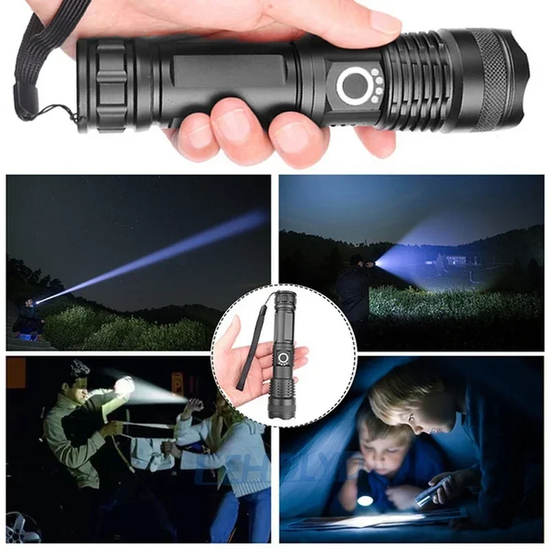 Latarka LED o dużej mocy XHP70 – Outdoor Lighting Nearby recenzja i cena